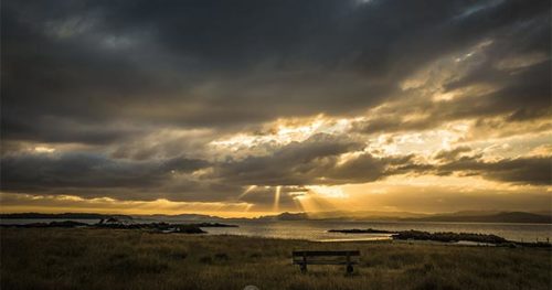 Sunset at Ambury Regional Park